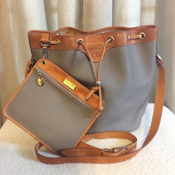 Dior Handbags - CHRISTIAN DIOR | Vintage Crossbody Bucket Bag